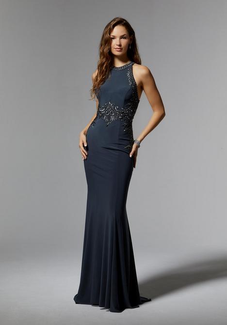 strapless open back dress Ladivine CC467CL Prom Dress - Blush main image 1