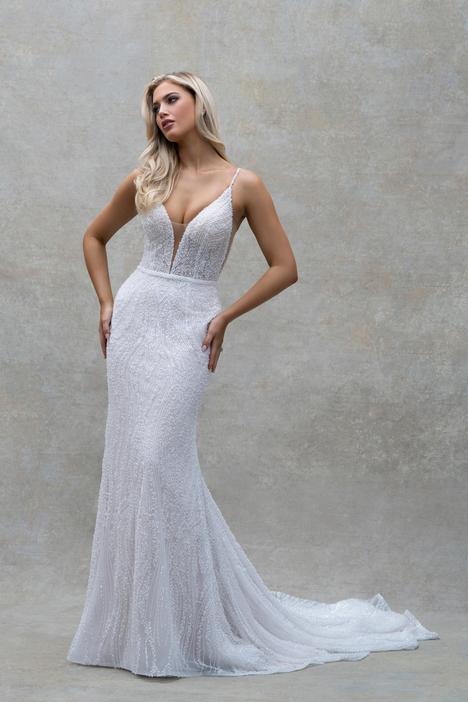 Vesta (#E502) gown from the 2025 Abella collection, as seen on dressfinder.ca