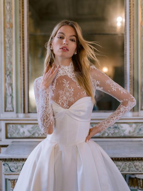 monique lhuillier long sleeve dress Spring 2024 Bridal Lookbook Monique Lhuillier