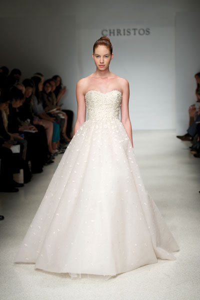 peony wedding dress