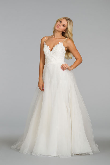 Spaghetti Strap Wedding Dress Silhoutte