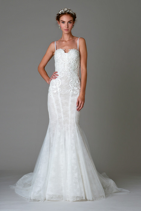 Hibiscus Wedding Dress by Marchesa for Pronovias | The Dressfinder (Canada)