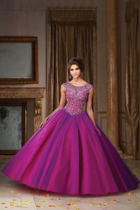 fuchsia purple dress