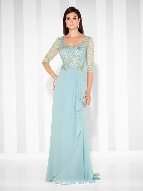Aqua Mother of the Bride Dress