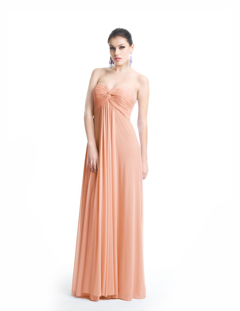 apricot gown