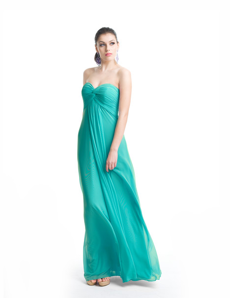 jadore bridesmaid dresses J'Adore Dresses - J19017 Beaded Bridesmaid Flowy Dress 8 / Midnight main image 1