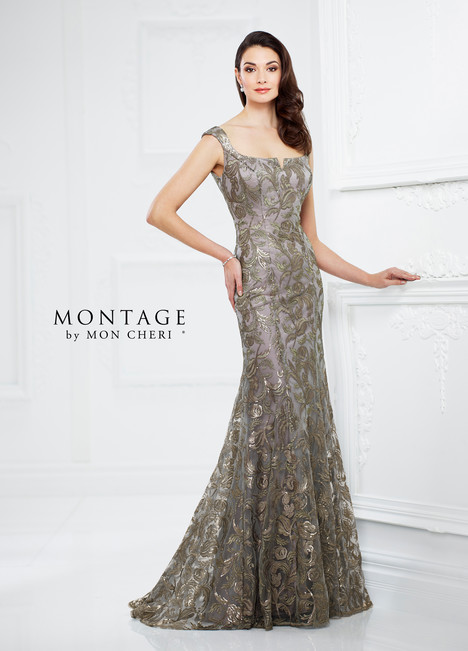 Dark Taupe Mother of the Bride Dress
