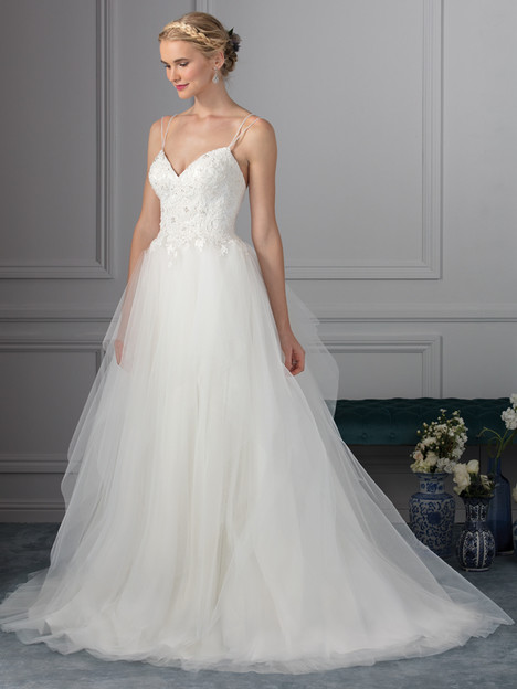 periwinkle wedding dress