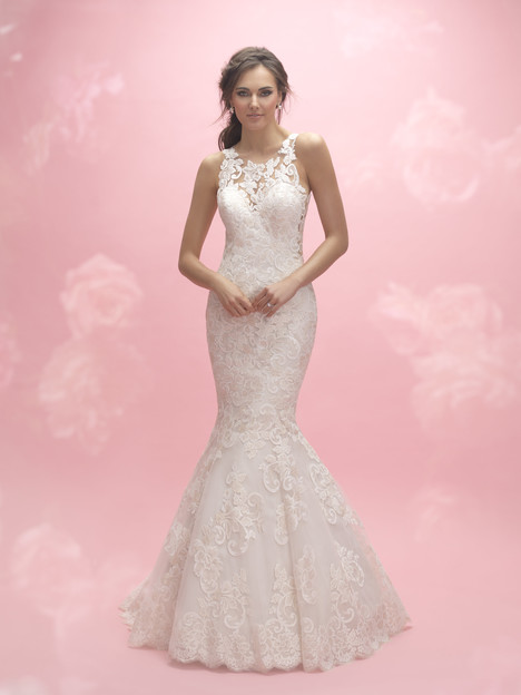  #3055 gown from the 2017 Allure Romance collection, as seen on dressfinder.ca