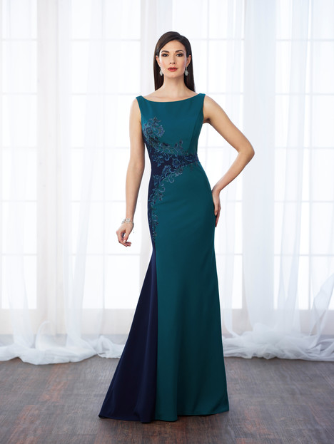 Teal Mother of the Bride Dress