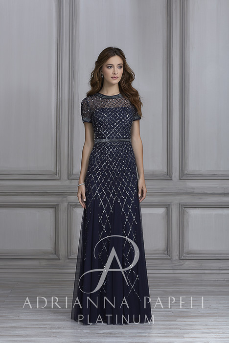 40107 Bridesmaids Dress by Adrianna Papell Platinum: Bridesmaids