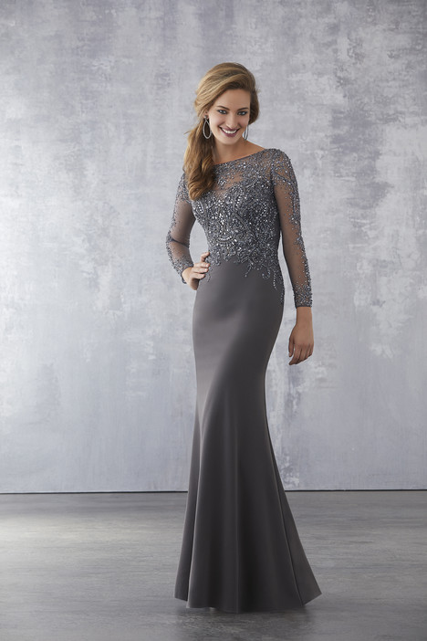 mother of the bride charcoal dress