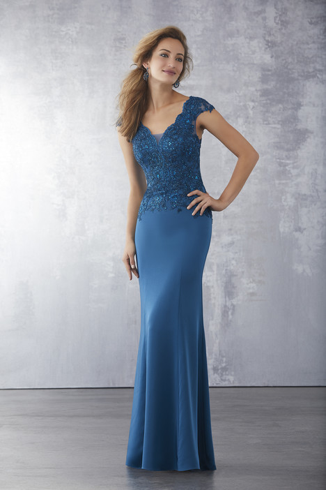Teal Mother of the Bride Dress