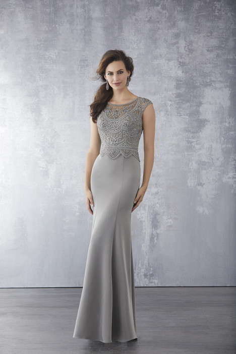 Pewter mother of the bride best sale dress