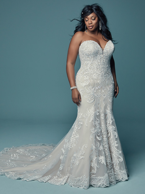 wedding dress curve