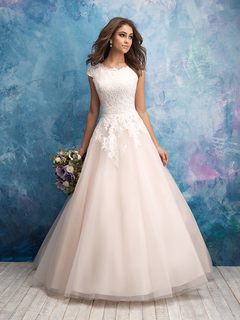 Style M601 Wedding Dress by Allure Modest | The Dressfinder (Canada)