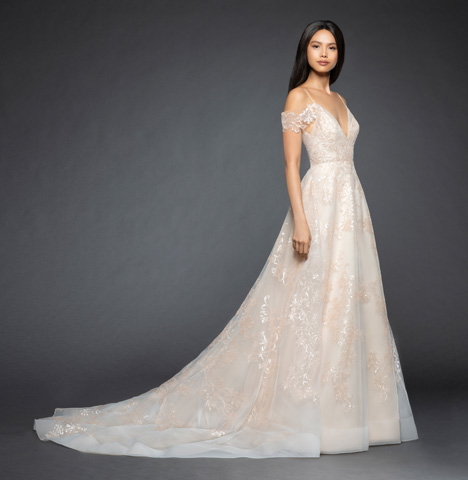 lazaro olivia gown