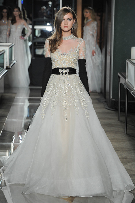Jeweled Wedding Dress By Reem Acra The Dressfinder Canada