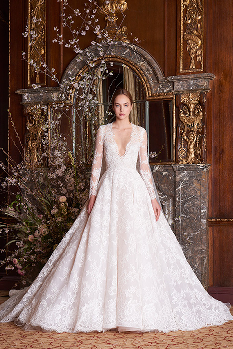 monique lhuillier wedding gowns price