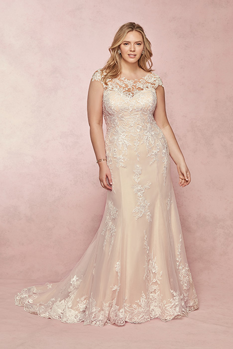 Liesl Lynette + gown from the 2019 Rebecca Ingram collection, as seen on dressfinder.ca