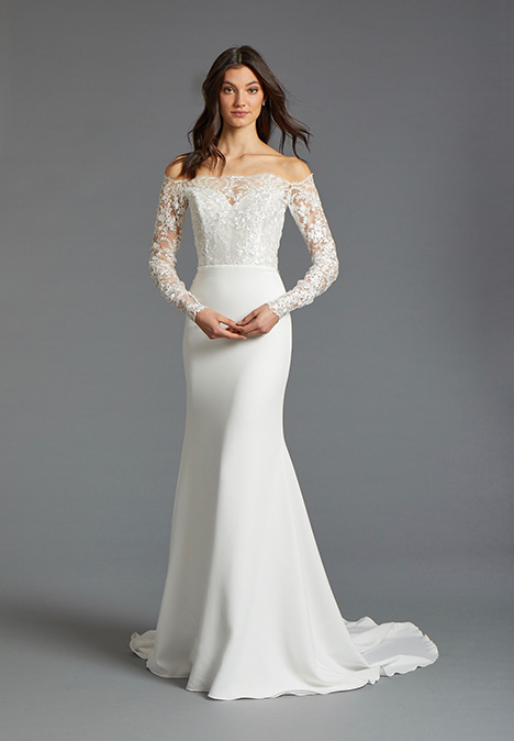Style 2906, Emilia Wedding Dress by Tara Keely by Lazaro | The Dressfinder  (the United States)