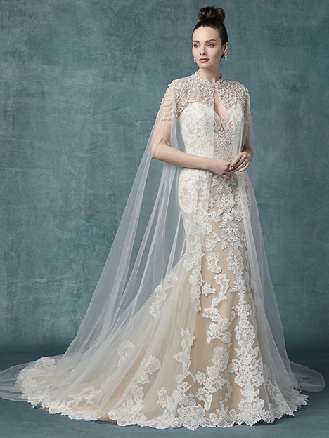 Janson cape Wedding Dress by Maggie Sottero The Dressfinder Canada