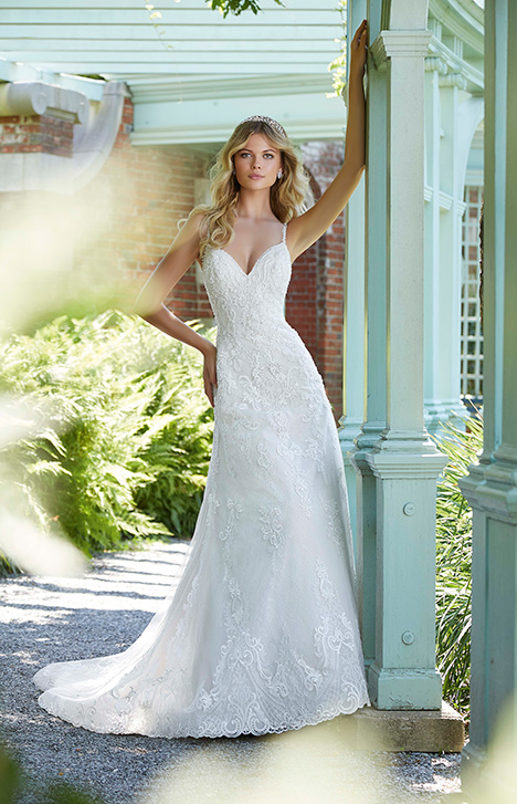 Palma (#2023) gown from the 2019 Morilee Bridal collection, as seen on dressfinder.ca