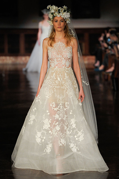 How much is a reem acra wedding best sale dress