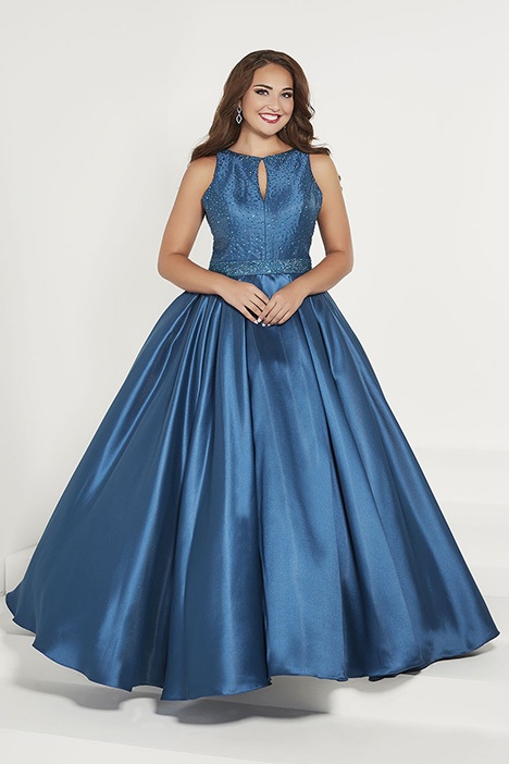 Chic / Beautiful Royal Blue Prom Dresses 2019 A-Line / Princess Scoop Neck  Bow Pearl Sequins Sleeveless Backless Floor-Length / Long Formal Dresses