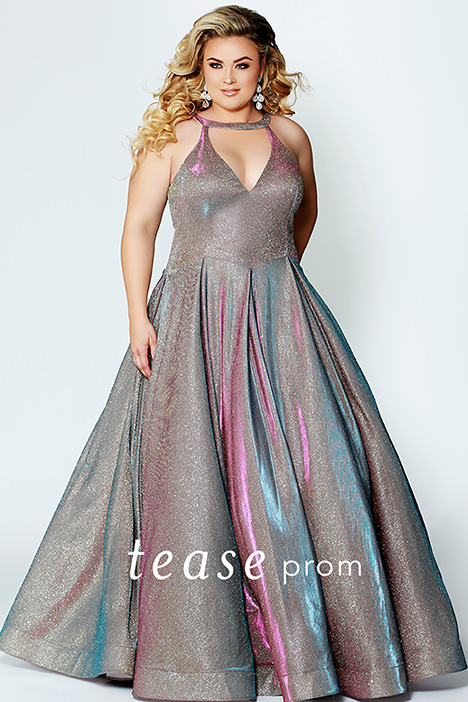 holographic homecoming dress